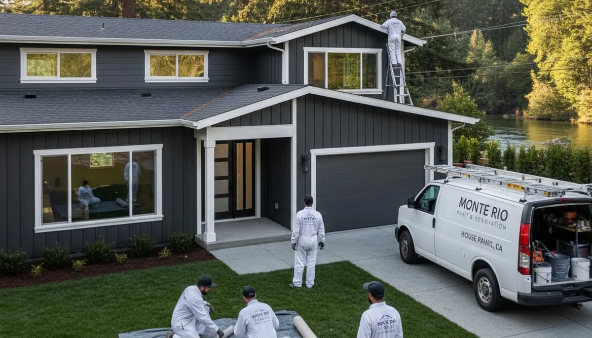 Professional house painting service in Santa Rosa, CA for homes and exteriors