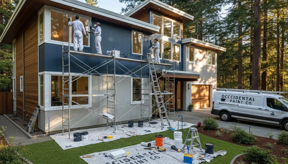 Professional house painting services in Santa Rosa, CA for residential interior and exterior projects